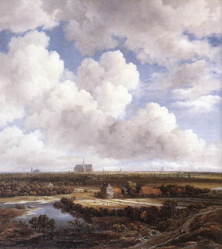 Jacob van Ruisdael View of Haarlem with Bleaching Germany oil painting art